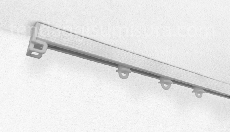 Binario Tende, Binario Tenda Scorrevole Lega Di Alluminio Facile Da  Installare Binari Per Tende Resistente All'abrasione Liscio E Silenzioso  Durevole